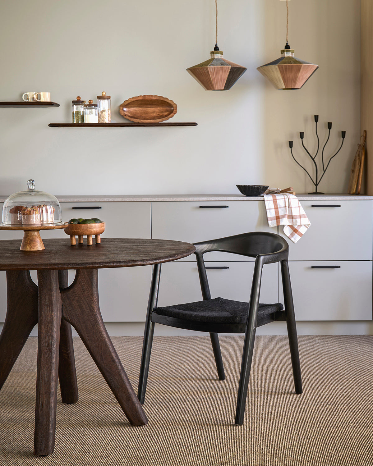 Vegghylle Brun 80 cm