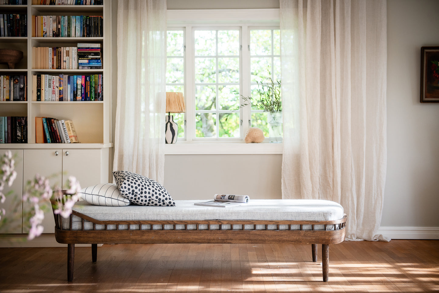 Gardin i linblanding