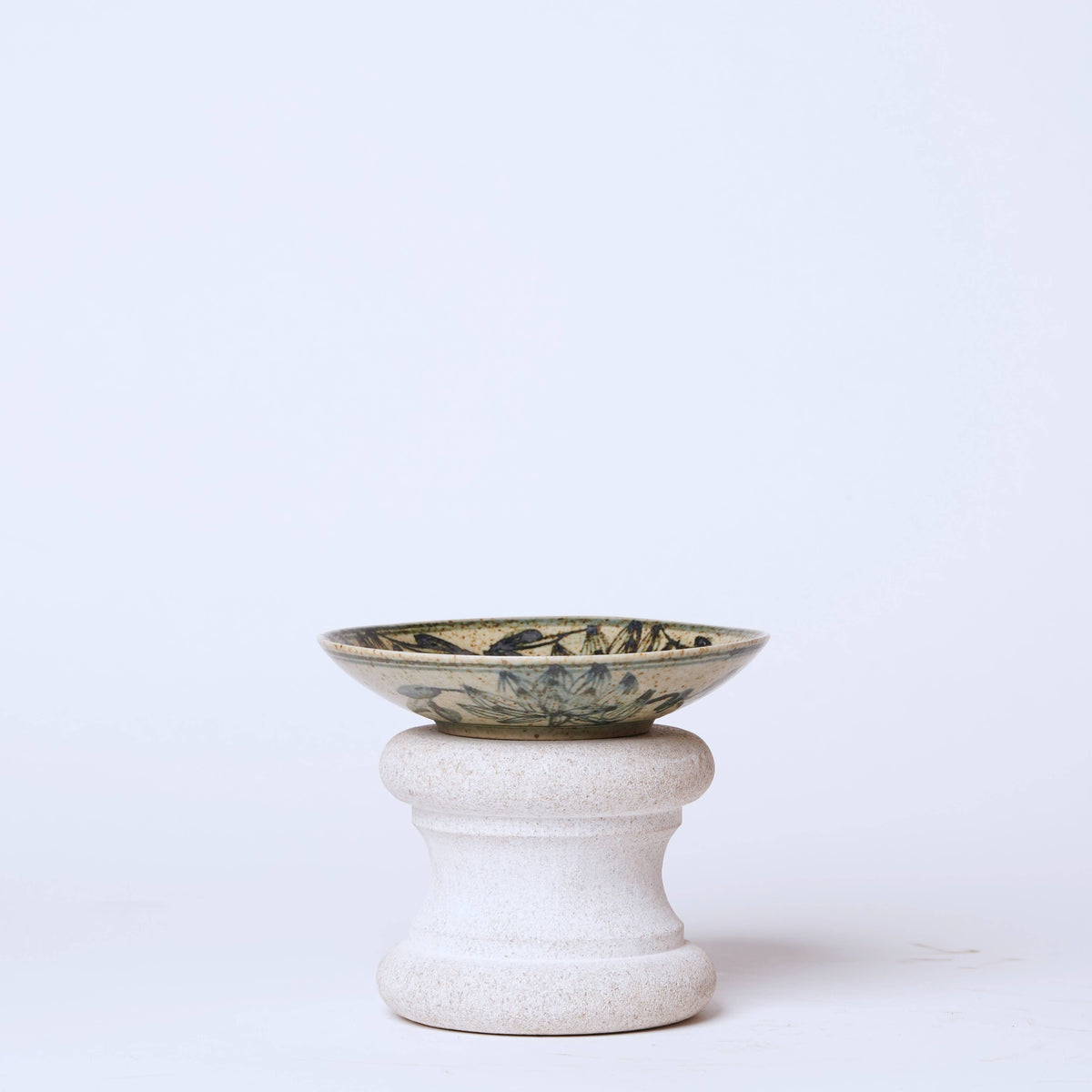 Skål Blue&White -Lotus