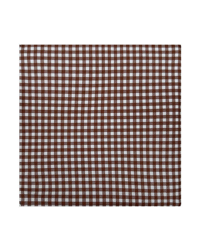Brown Gingham Servietter 20 stk