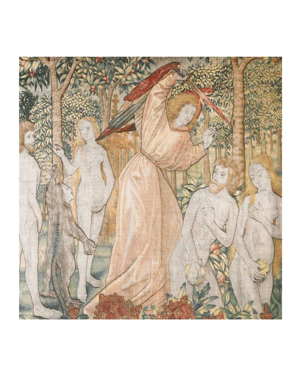 Veggteppe - Expulsion del Paraiso 145 x 136 cm