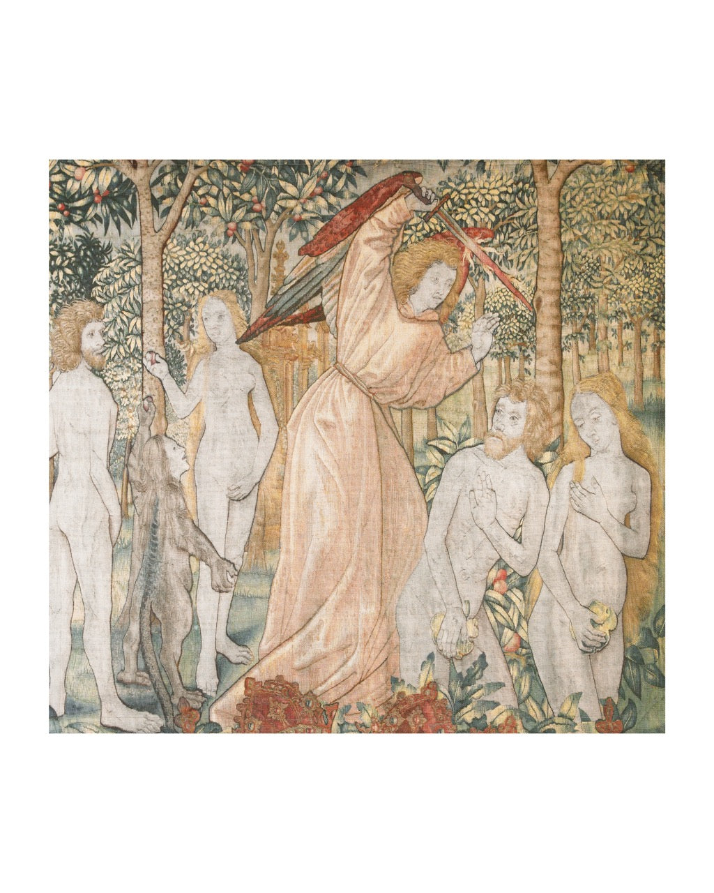Veggteppe - Expulsion del Paraiso 145 x 136 cm