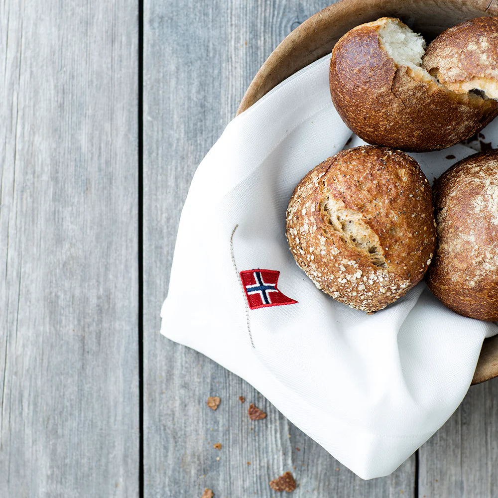 Serviett - Norsk Flagg