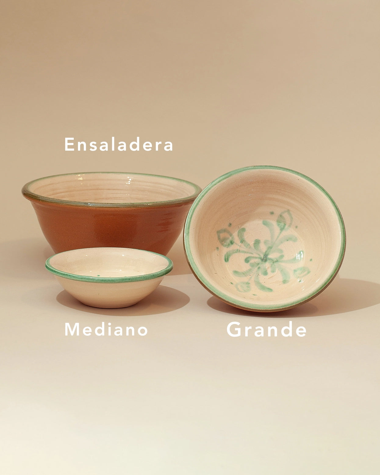 Serveringsbolle Granaíno - Salat Grønn