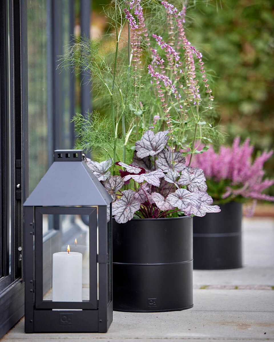 Lanterne Sort Midi