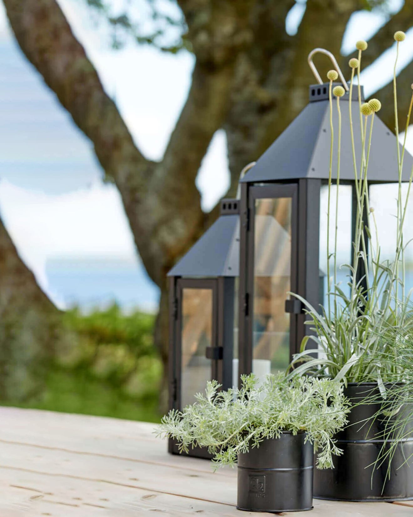 Lanterne Sort Maxi