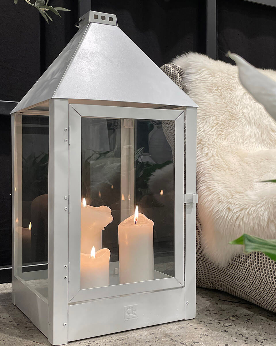 Lanterne Olivengrønn Mega