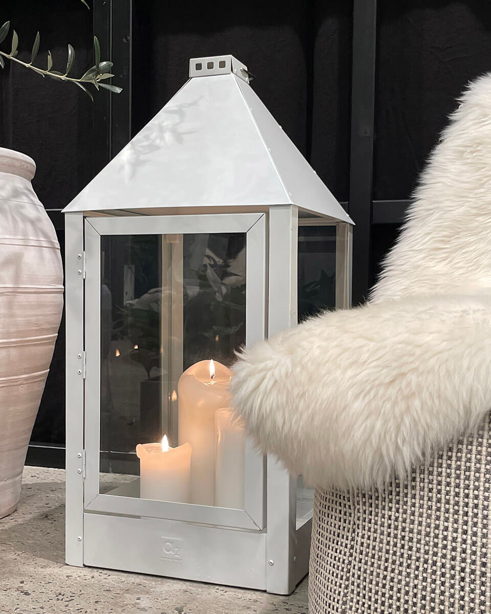 Lanterne Olivengrønn Mega