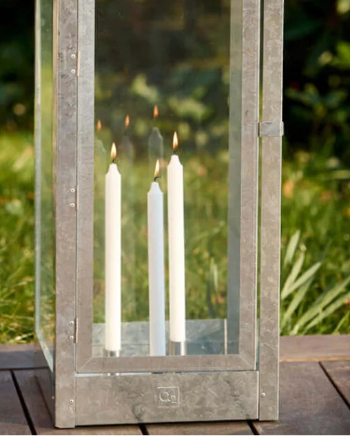 Lysestaker magnet - galvanisert look