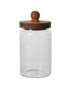 Glasskrukke Trelokk - H17