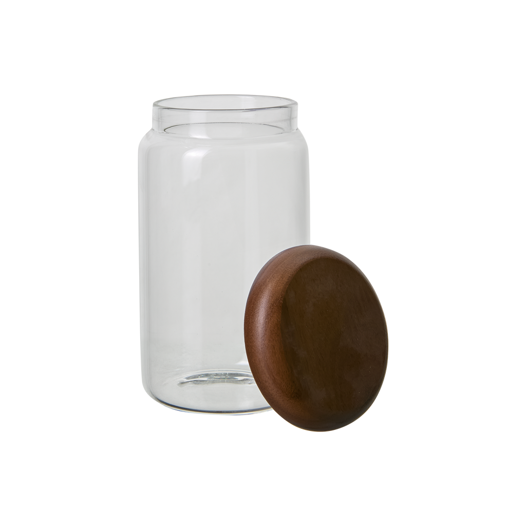 Glasskrukke Trelokk - H10