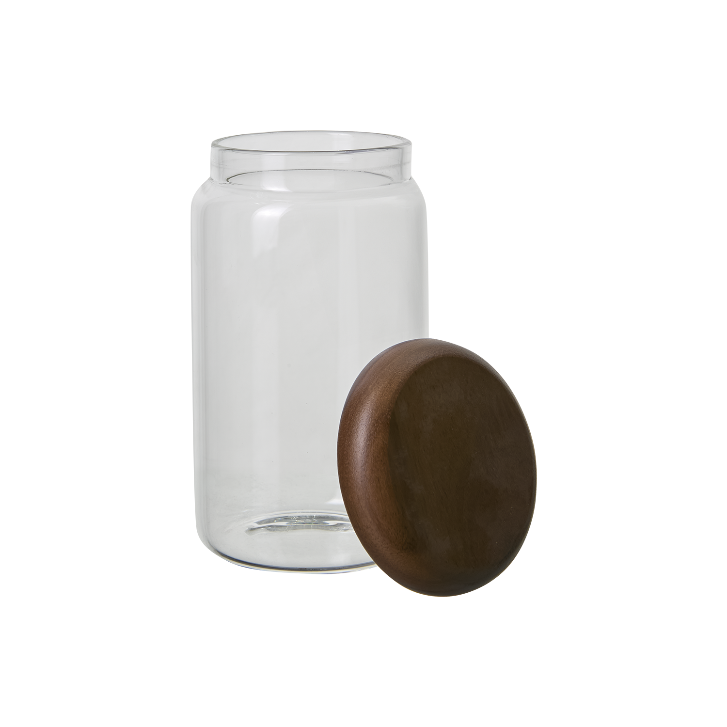 Glasskrukke Trelokk - H10