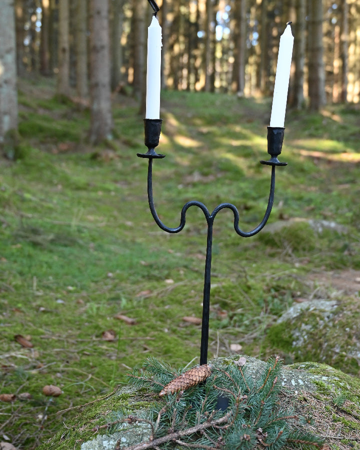 Kandelaber Smidd Dobbel