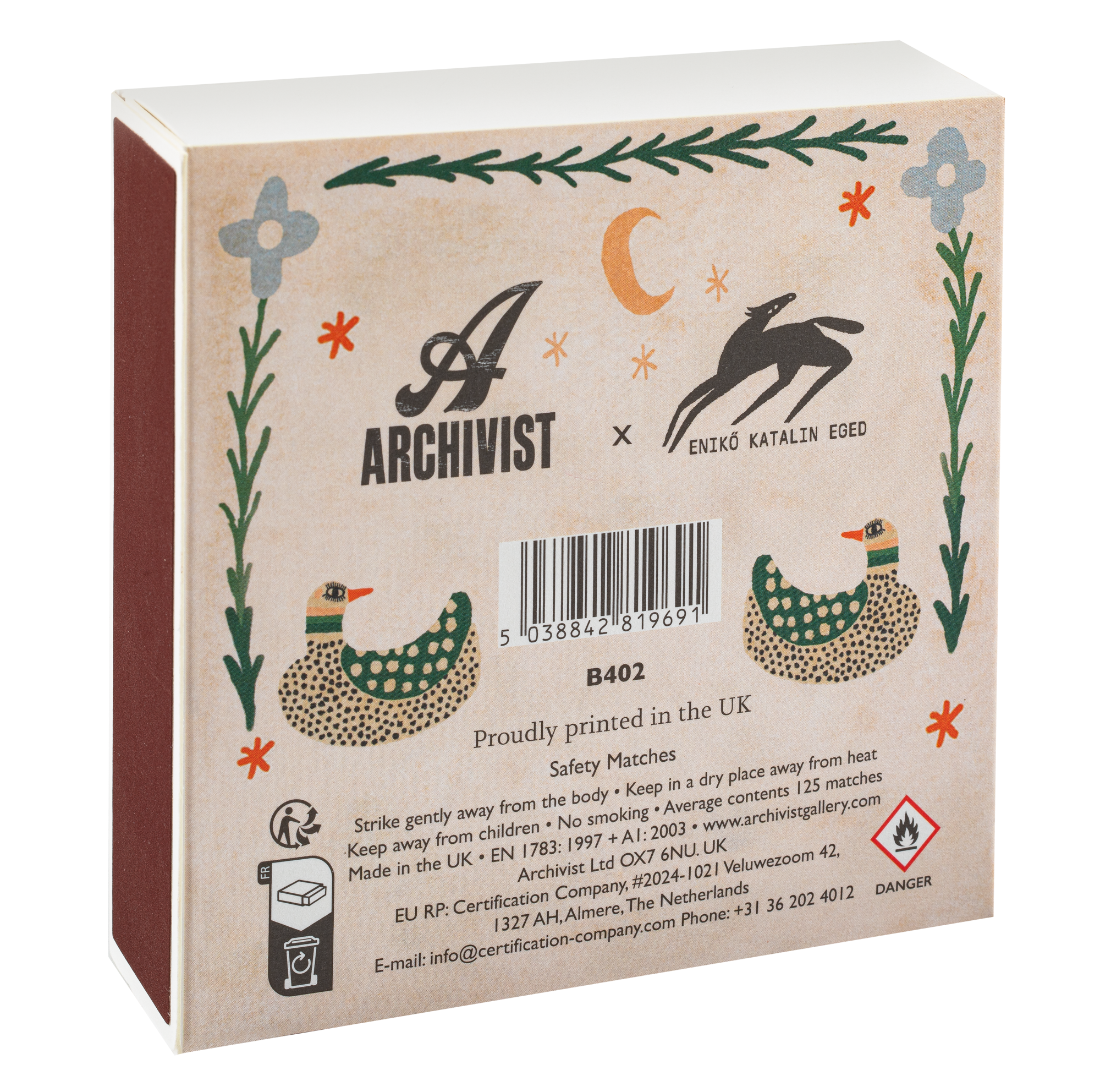 Spotted Duck - Fyrstikker