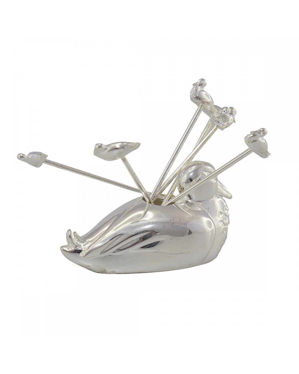 Duck Skewers med stativ - Sett med 6