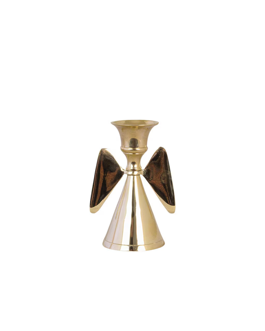 Lysestake Engel Messing Lav