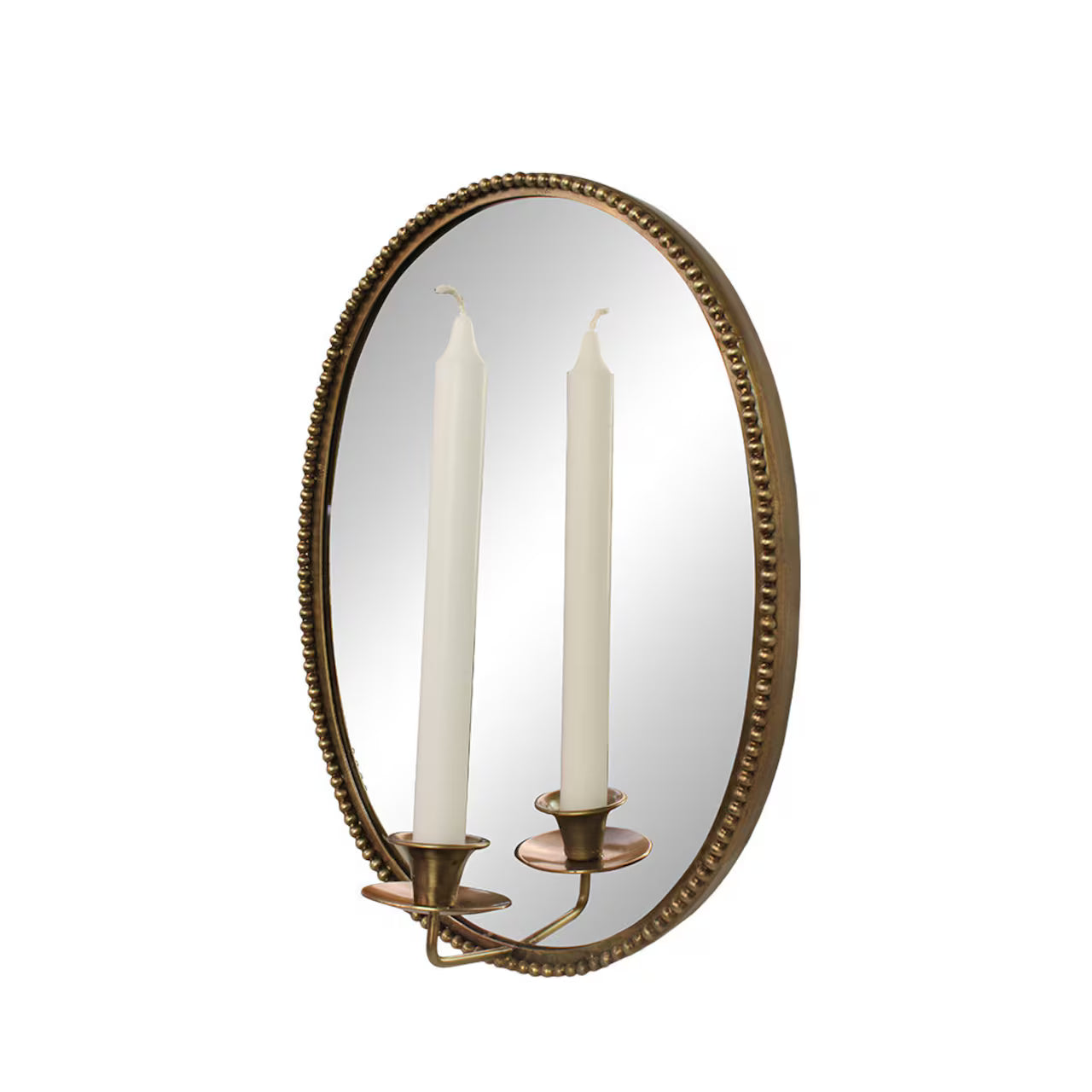 Speil Louise Med Lysholder