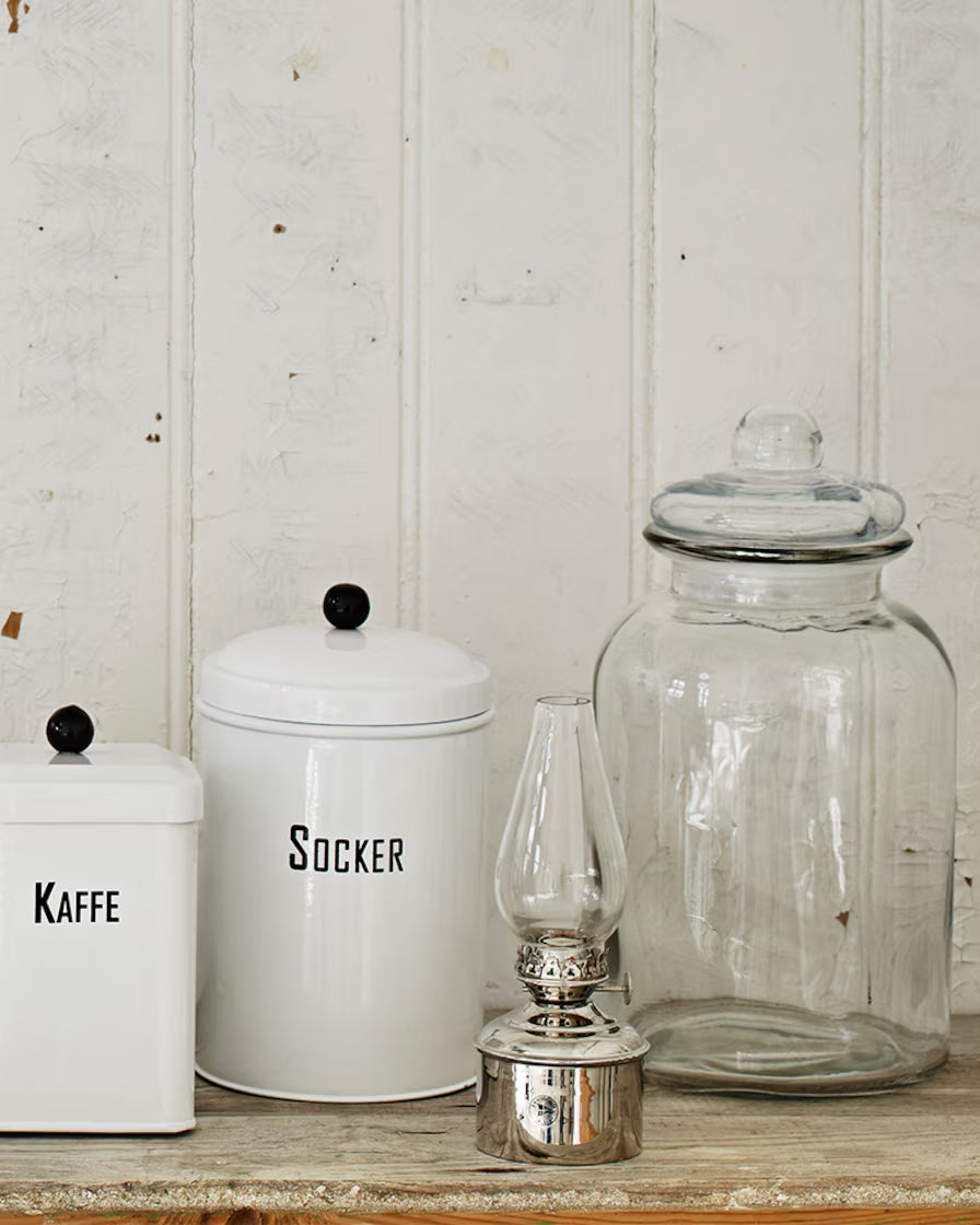 Oljelampe Haga Nikkel