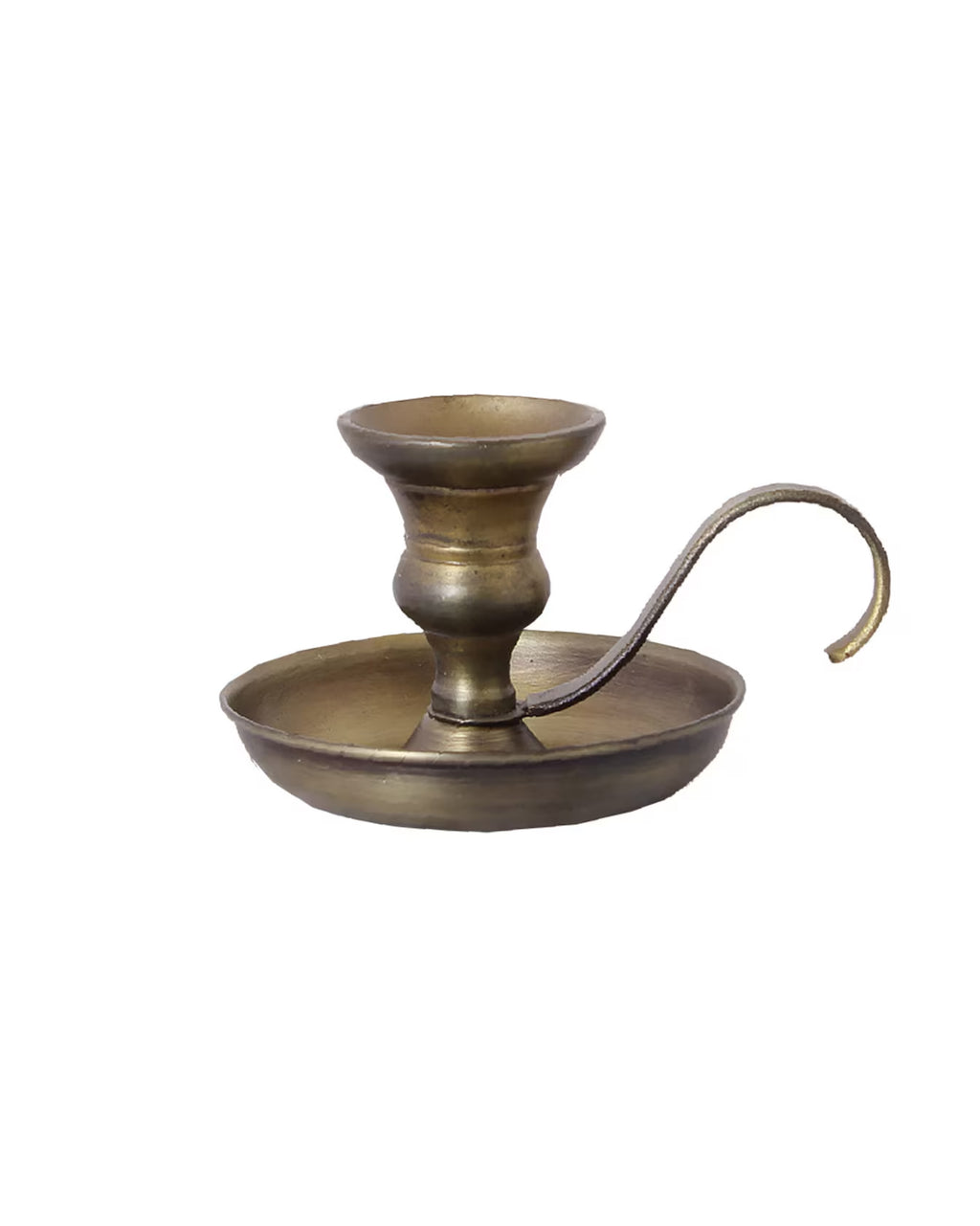 Lysestake Gunnar Antikk Messing