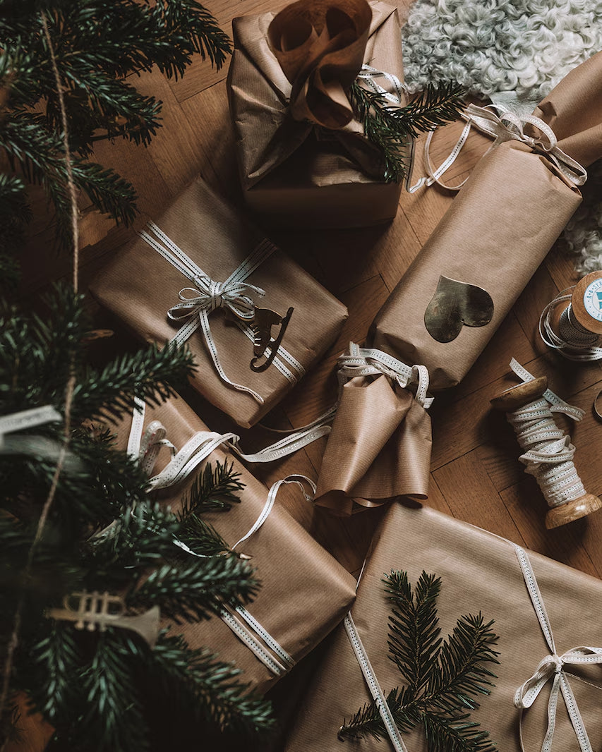 Julepynt Ornamenter 8-pk Messing