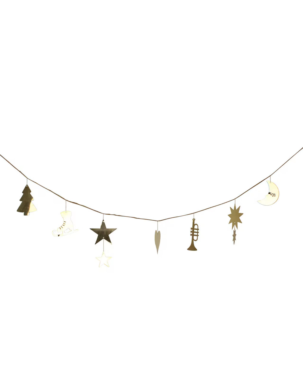 Girlander Messing Kort