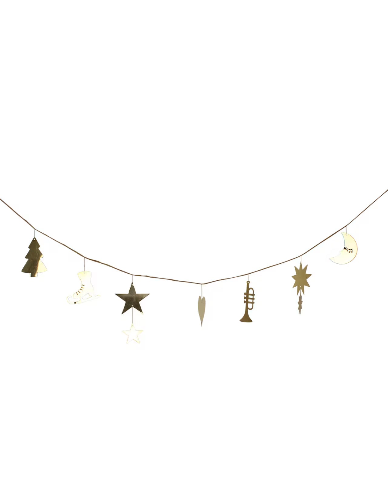 Girlander Messing Kort