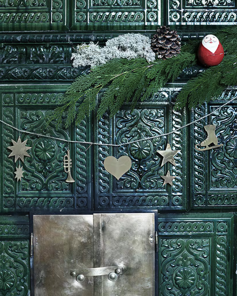 Girlander Messing Kort