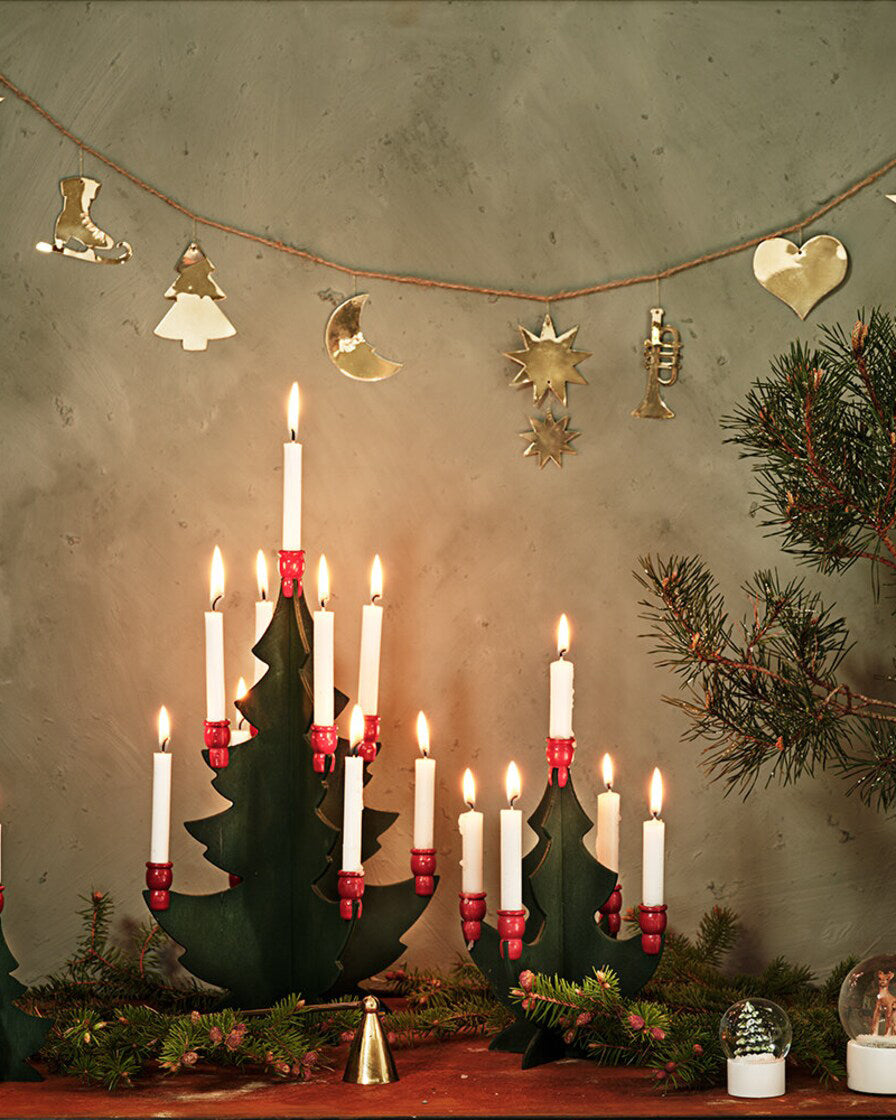 Girlander Messing Lang