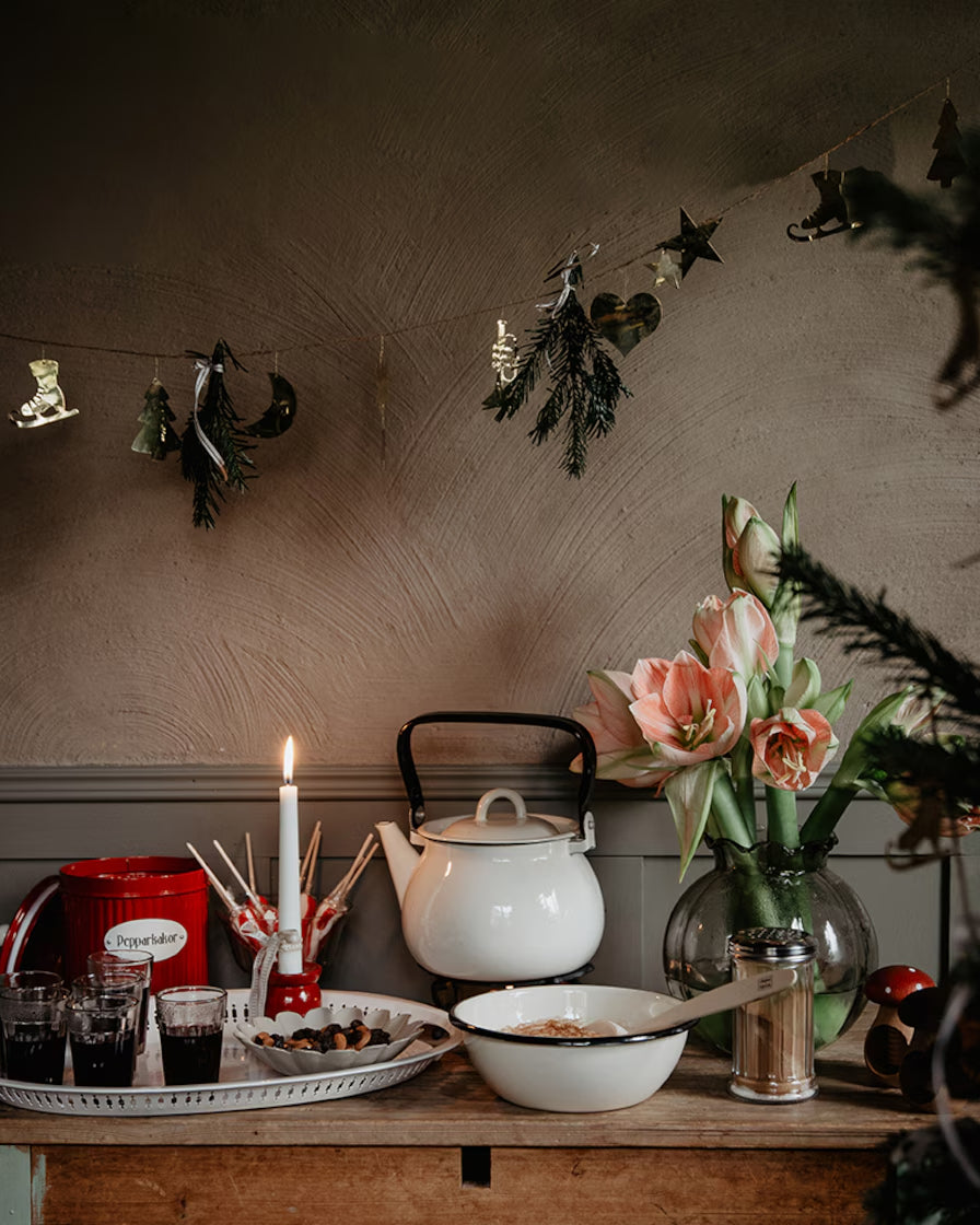 Girlander Messing Lang