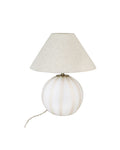 Alba Bordlampe -  Opal Beige/White Small