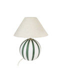 Alba Bordlampe - Opal Green/White Small