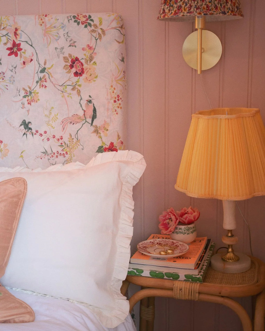 Lampeskjerm Spring Wavy Golden