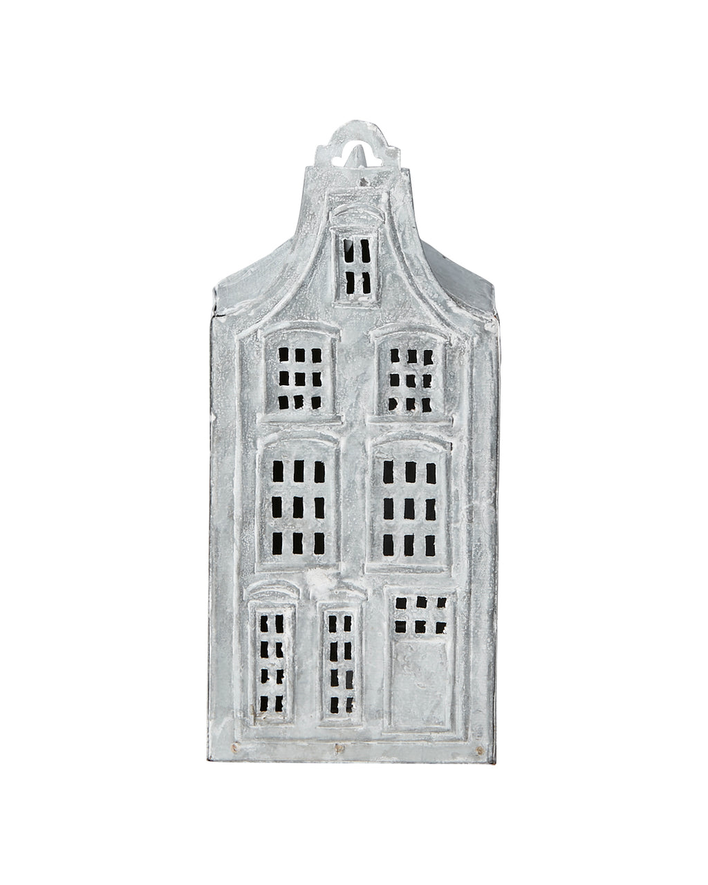 Lyslykt Hus Hvit/Grå 6