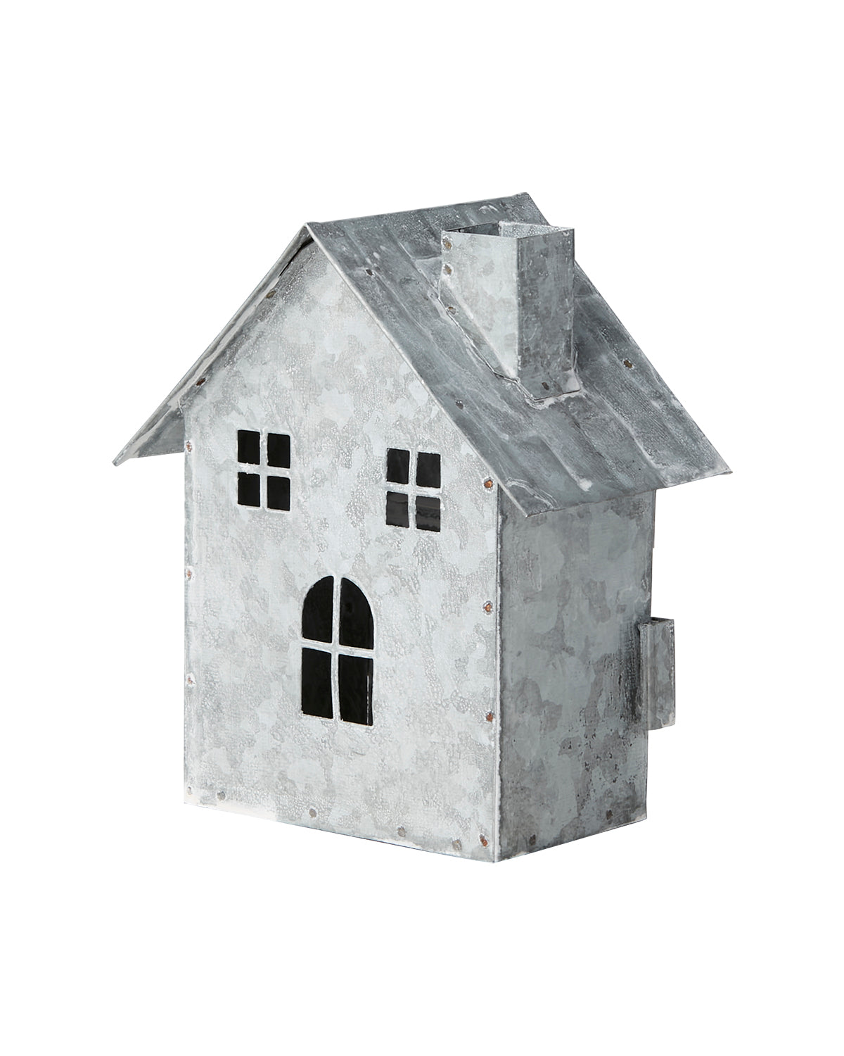 Lyslykt Hus Hvit/Grå 5