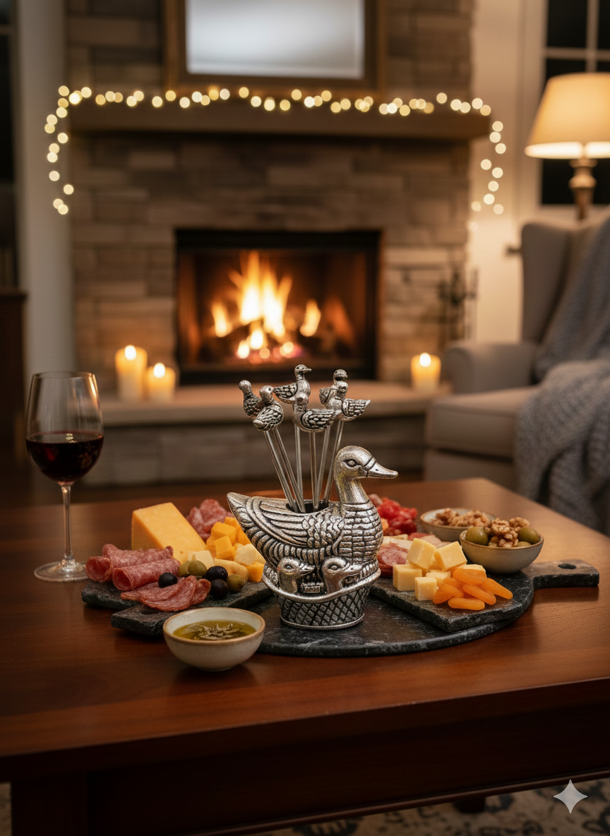 Forrettspyd And  – Sett med 6 stk