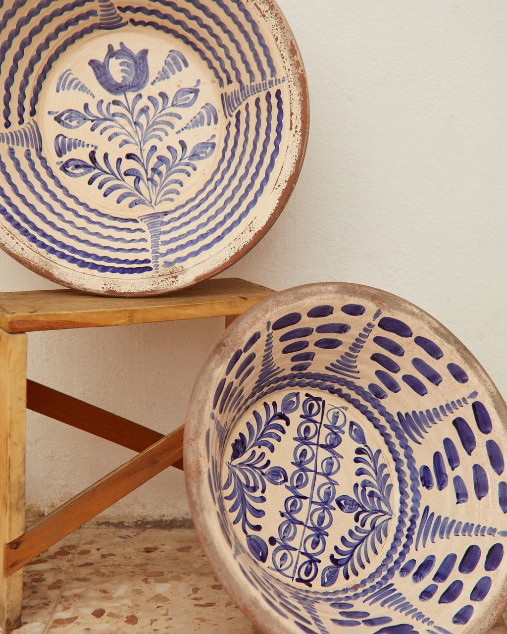 Skål Blue Lebrillos Granaínos - Sea