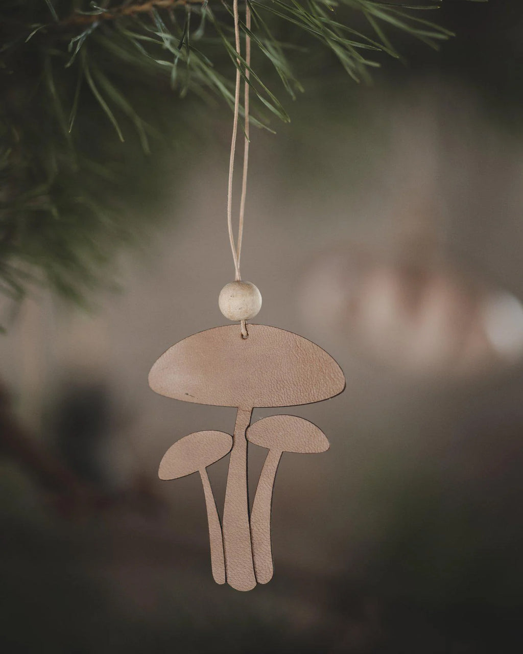 Julepynt Skinn - Mushroom