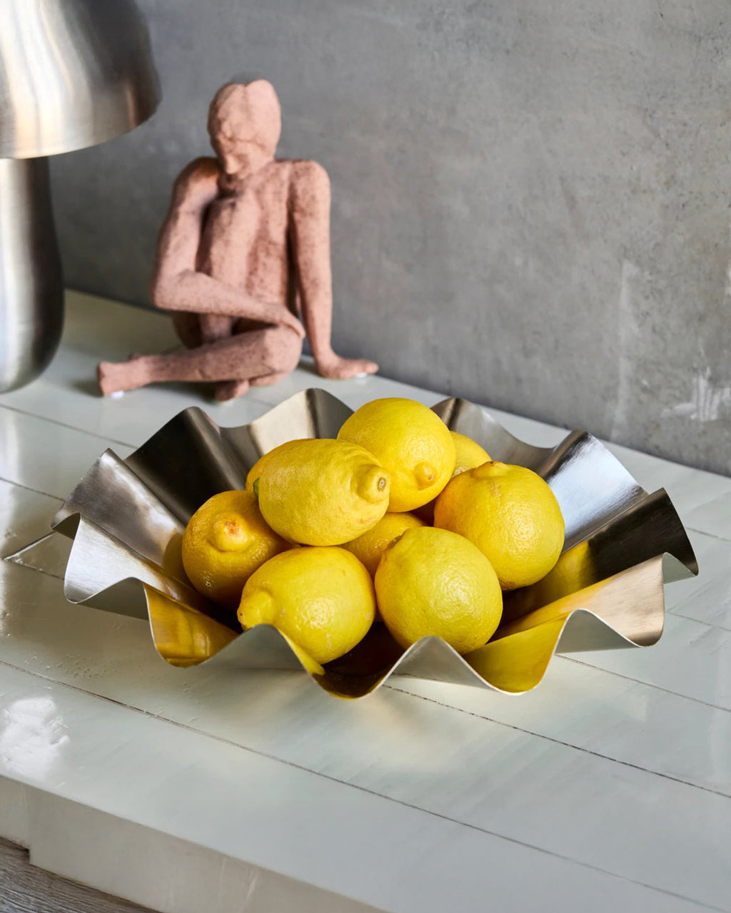 Skål Børstet Sølv