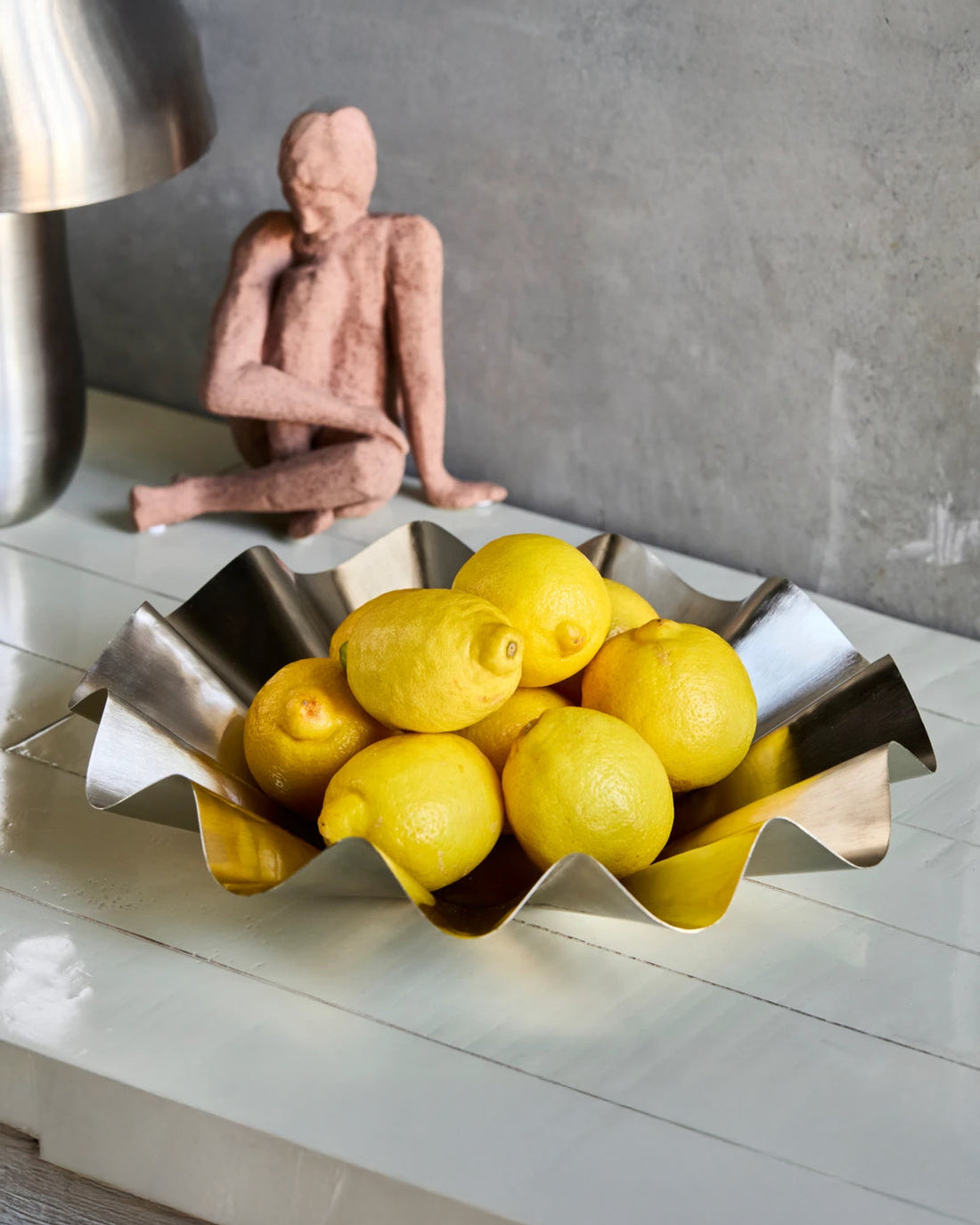 Skål Børstet Sølv