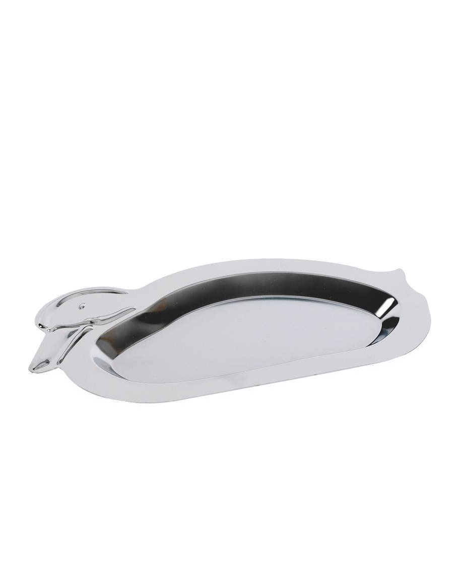 Chrome duck platter
