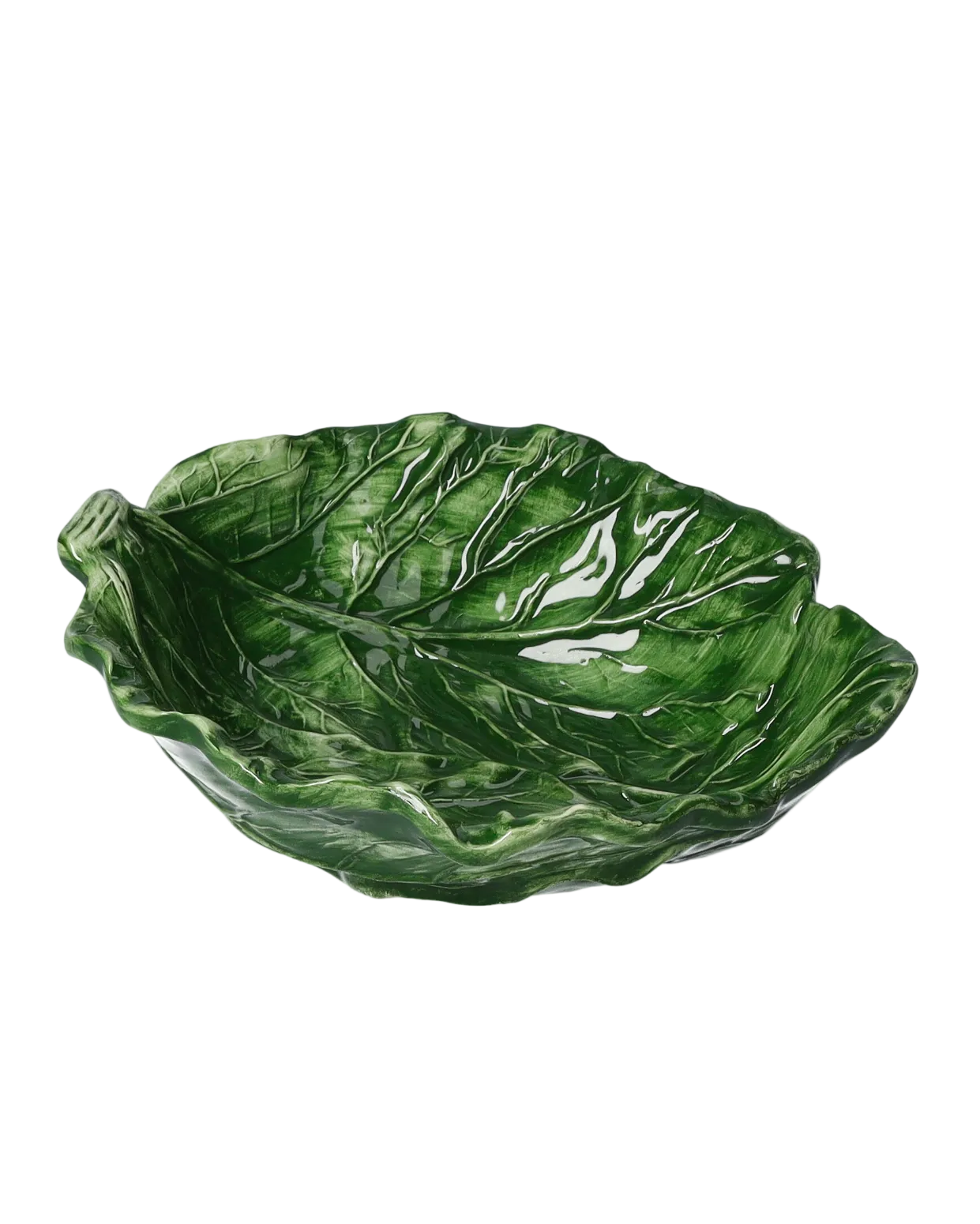 Serveringsskål kålblad