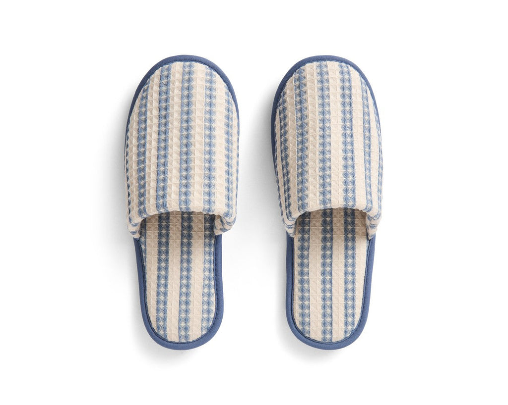 Waffle Slippers - Stripe