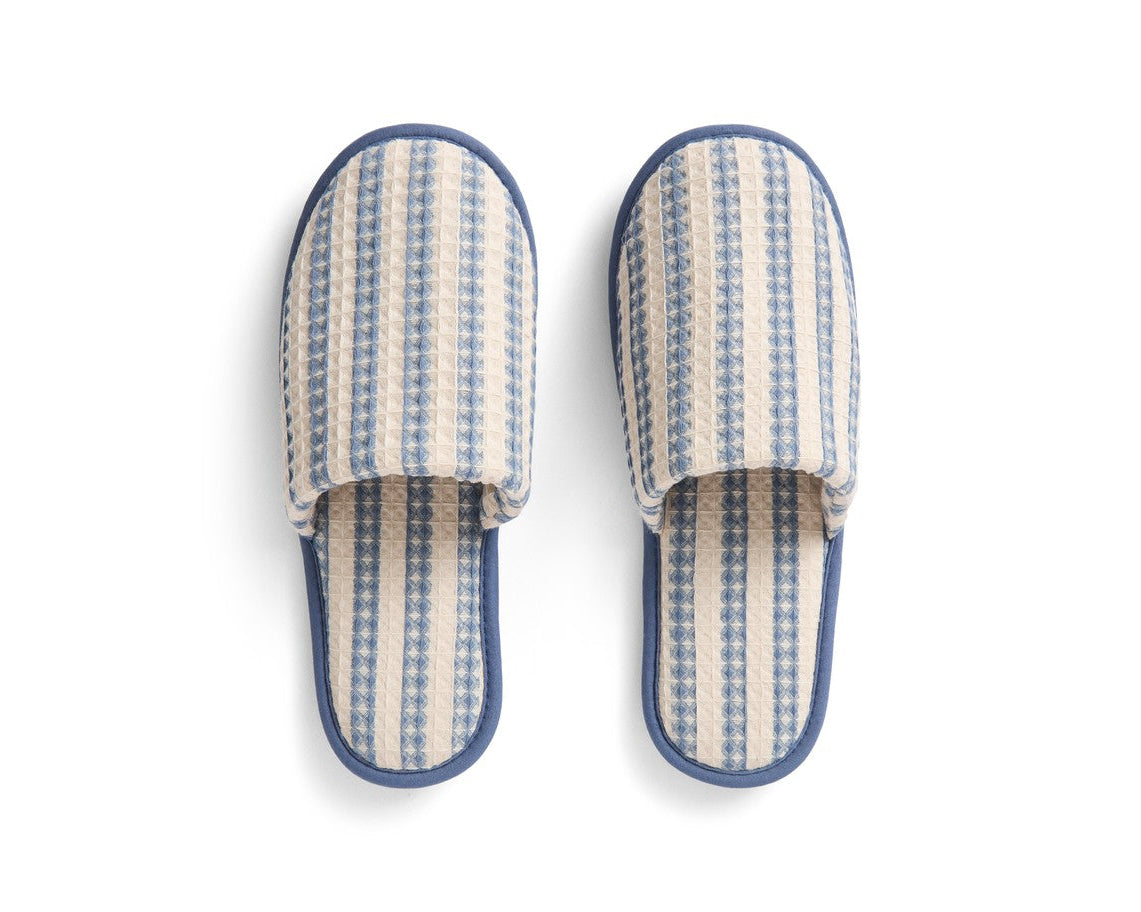 Waffle Slippers - Stripe