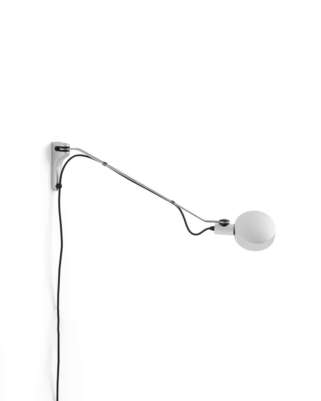 Cupola Vegglampe - Clear Anodised