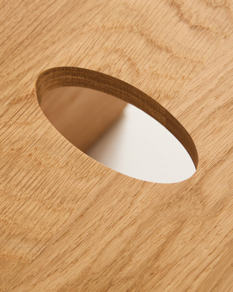 Wood Box Sidebord - Oiled Oak