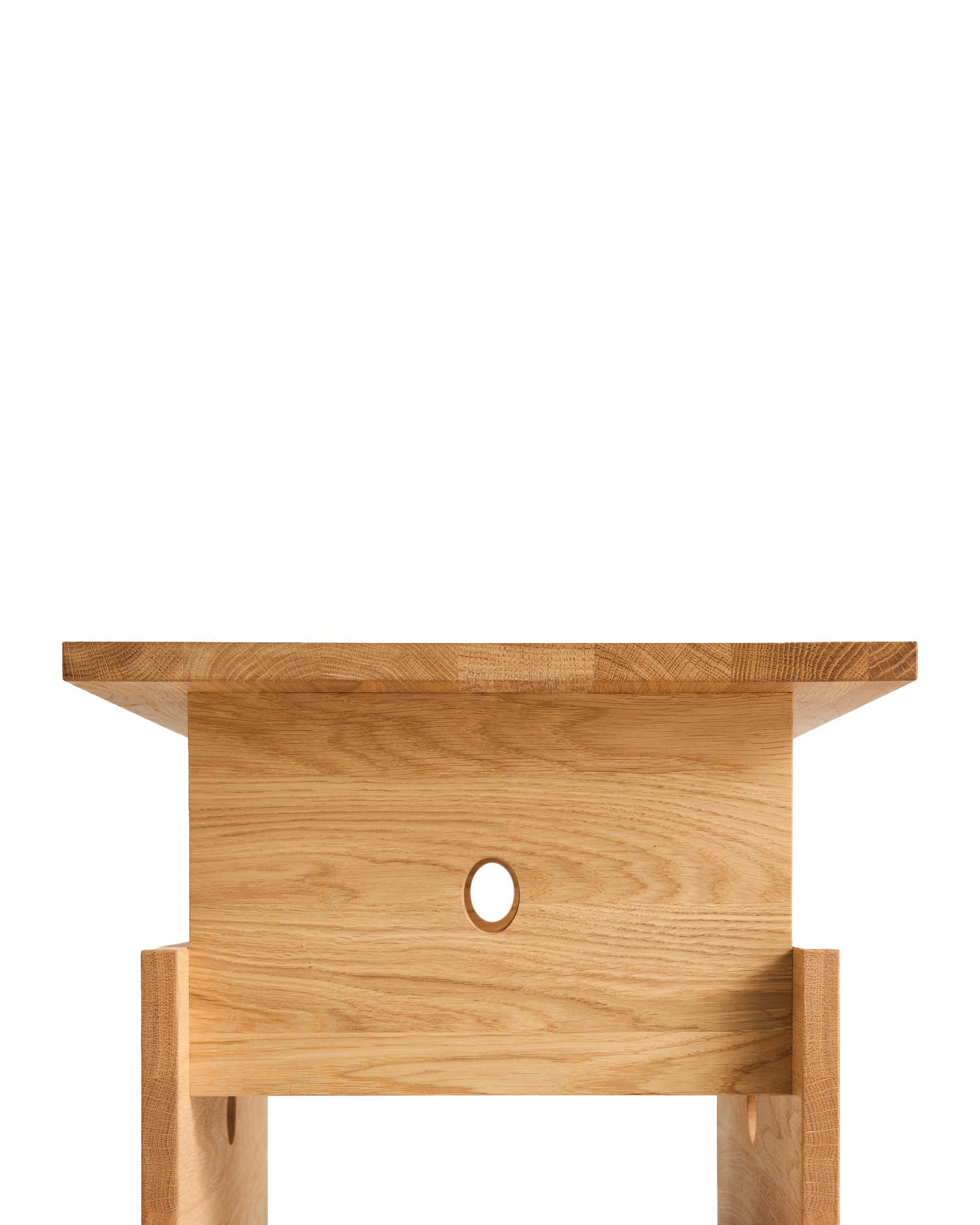 Wood Box Sidebord - Oiled Oak