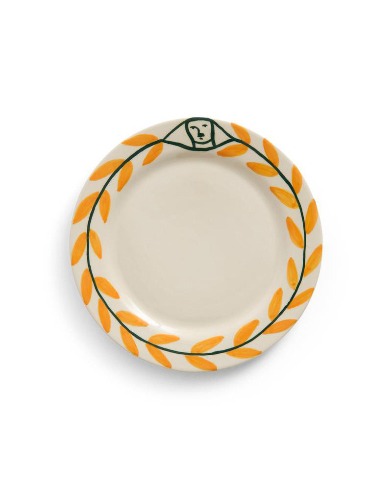 La Pittura Tallerken 24cm - Golden Leaf