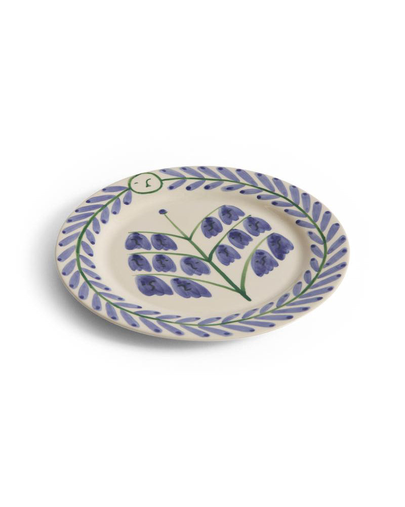 La Pittura Tallerken 24cm - Bluebells