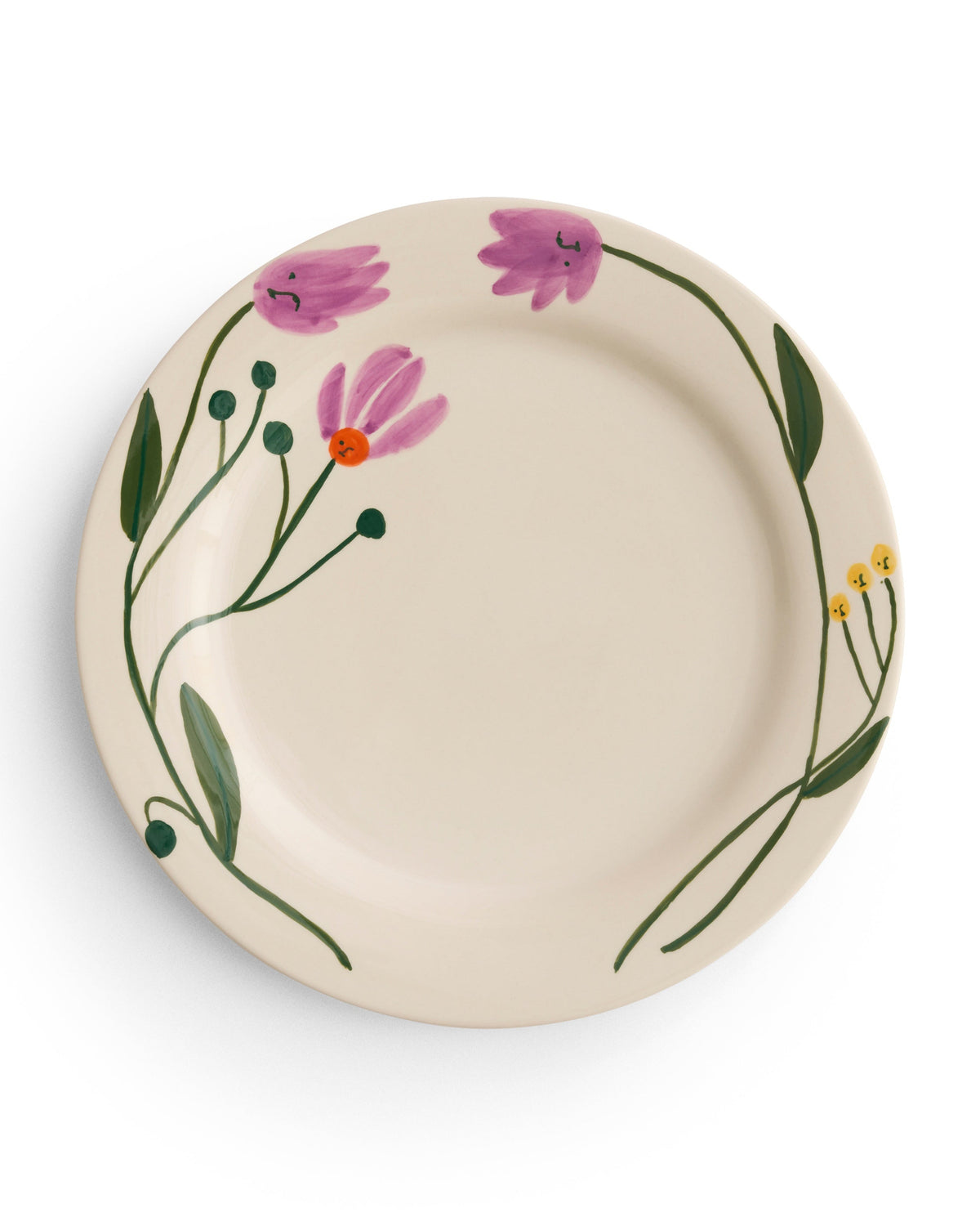 La Pittura Tallerken 24 cm - Wild Flower Crocus
