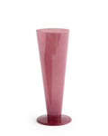 Conical Vase Medium – Rose / Dark Red